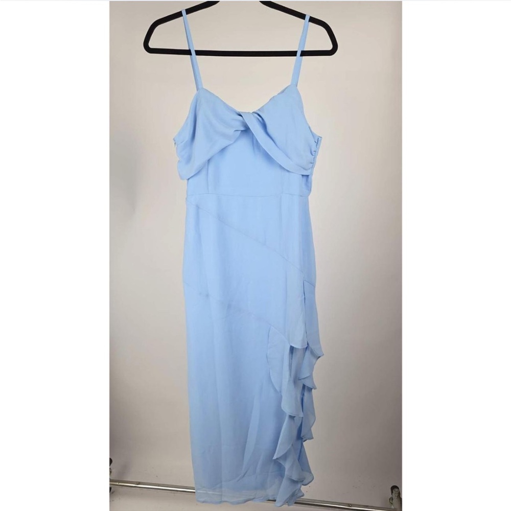 Blue Midi Dress small
